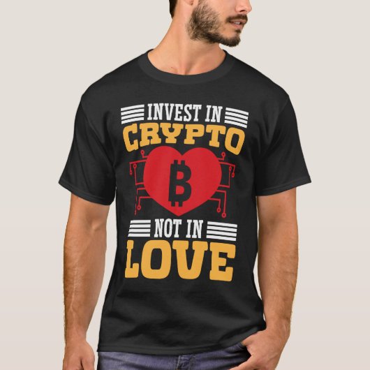 Crypto Lover Cryptocurrency Blockchain Trader Fina T-Shirt (Vorderseite)