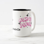 Crypto Mama-Tasse Zweifarbige Tasse (VorderseiteRechts)