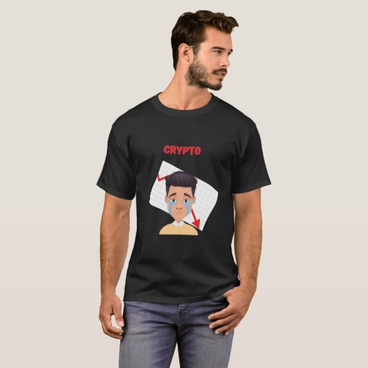 Crypto Man Down T-Shirt (Vorne ganz)