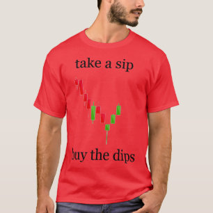 Crypto Markt Strumpf Markt Nehmen Sie eine Sip kau T-Shirt