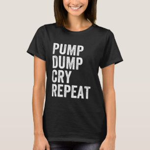Crypto Meme Coin Lustiges T-Shirt HODL Degen Leben