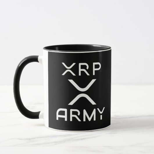 Crypto Meme Hodl CryptoCurrency XRP Army Quote Tasse (Links)