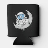 Crypto Meme XRP Kryptowährung Niedlich Astronaut M Dosenkühler (Rückseite)