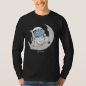 Crypto Meme XRP Kryptowährung Niedlich Astronaut M T-Shirt (Vorderseite)