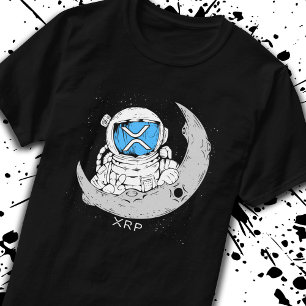 Crypto Meme XRP Kryptowährung Niedlich Astronaut M T-Shirt