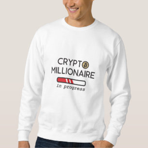 Crypto Millionaire im Gange Sweatshirt