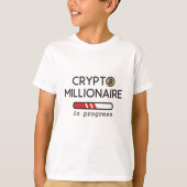 Crypto Millionaire im Gange T-Shirt (Vorderseite)