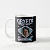 CRYPTO MILLIONAIRE LADEN CUSTOM-FOTO KAFFEETASSE (Links)