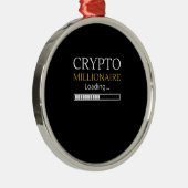 Crypto Millionaire Laden lustige Münzhändler Ornament Aus Metall (Rechts)