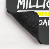 Crypto Millionaire Loading Bitcoin Mousepad (Ecke)