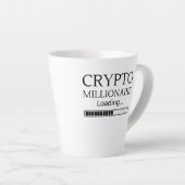 Crypto Millionaire Loading bitte warten Milchtasse (Rechte Ecke)