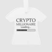 Crypto Millionaire Loading bitte warten Ornament (Rückseite)