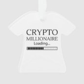 Crypto Millionaire Loading bitte warten Ornament (Vorderseite)