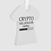 Crypto Millionaire Loading bitte warten Ornament (Vorderseite)