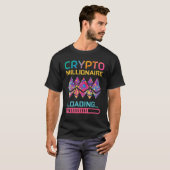 Crypto Millionaire Loading Ethereum Currency Wome T-Shirt (Vorne ganz)