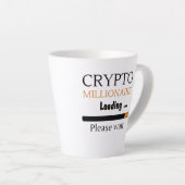 Crypto Millionaire Loading funny trading nft Milchtasse (Rechte Ecke)
