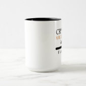 Crypto Millionaire Loading lustiges Trading nft Tasse (Zentrum)