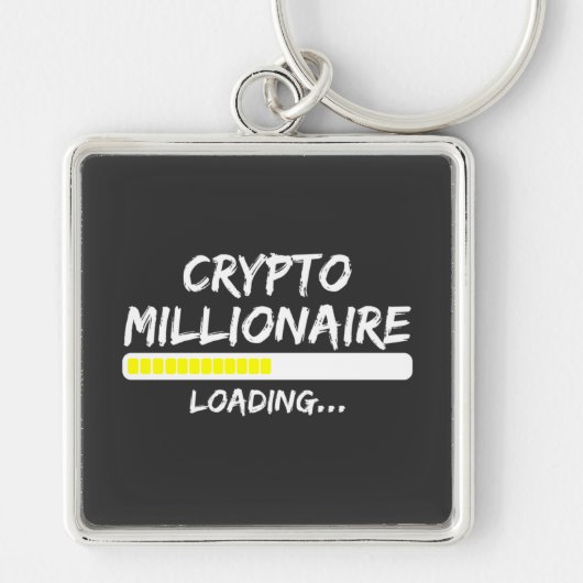 Crypto Millionaire Loading Schlüsselanhänger (Vorne)