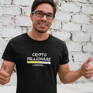 Crypto Millionaire Loading Schlüsselanhänger T-Shirt