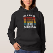 Crypto Miner Cryptocurrency Blockchain Technology Hoodie (Vorderseite)