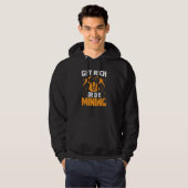 Crypto Miner Cryptocurrency Blockchain Technology Hoodie (Vorne ganz)