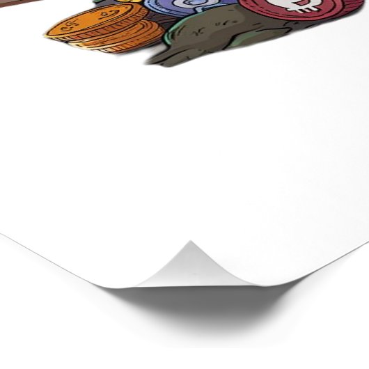 Crypto Miner Poster (Ecke)