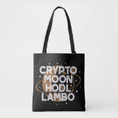 Crypto Moon Tasche (Vorderseite)