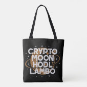 Crypto Moon Tasche (Rückseite)