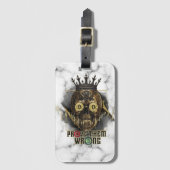 Crypto Motivation | Bitcoin | Prove them wrong Gepäckanhänger (Vorderseite Vertikal)