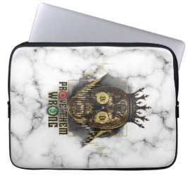 Crypto Motivation | Bitcoin | Prove them wrong  Laptopschutzhülle