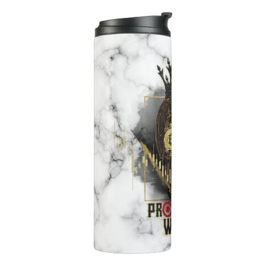 Crypto Motivation | Bitcoin | Prove them wrong Thermosbecher (Nach links gedreht)