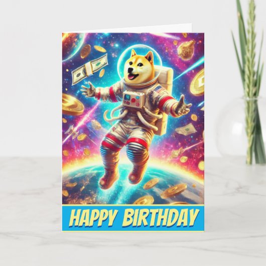 Crypto Odyssey: Doges Galaktisches Abenteuer Karte (Vorderseite)