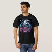 Crypto Planet Black T-Shirt (Vorne ganz)