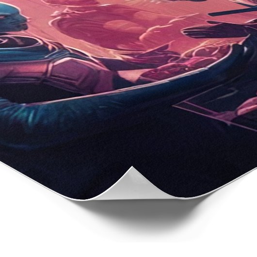 Crypto Planet Poster (Ecke)