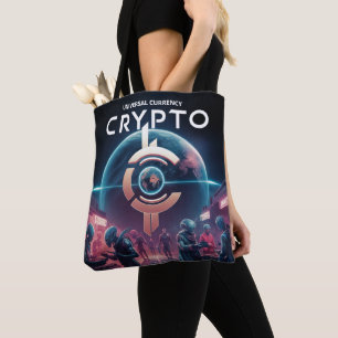 Crypto Planet Tasche