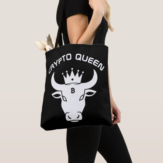 Crypto Queen Personalisiert Black Tasche (Von Nahem)