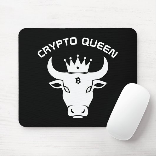 Crypto Queen Personalisiert Mousepad (Mit Mouse)