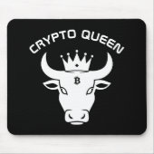 Crypto Queen Personalisiert Mousepad (Vorne)