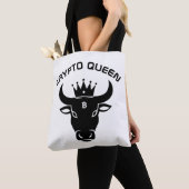 Crypto Queen Personalisiert White Tasche (Von Nahem)