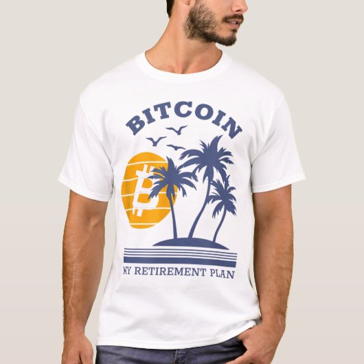 Crypto Retirement Plan | Funny Beach Investor T-Shirt (Vorderseite)