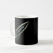 Crypto Rocket Kaffeetasse (Vorderseite Links)