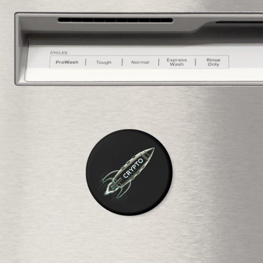 Crypto Rocket Magnet (In Situ (Geschirrspüler))