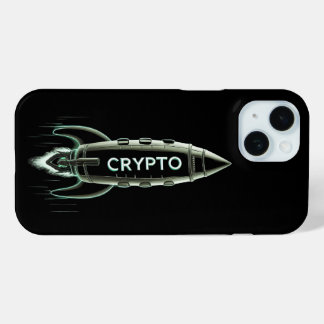 Crypto Rocket Phone Case