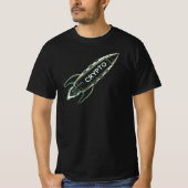 Crypto Rocket T-Shirt (Vorderseite)