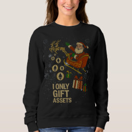 Crypto Sleigh Ride™ Weihnachten für ETH Staker Sweatshirt