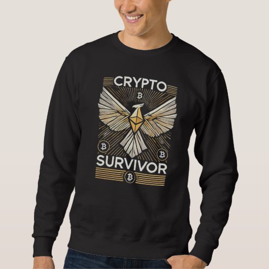 Crypto Survivor Sweatshirt (Vorderseite)