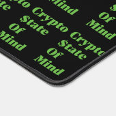Crypto $tate Of Mind Schreibtischunterlage (Ecke)