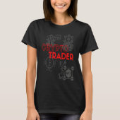 Crypto Trader for Investor NFT Cryptocurrency T-Shirt (Vorderseite)
