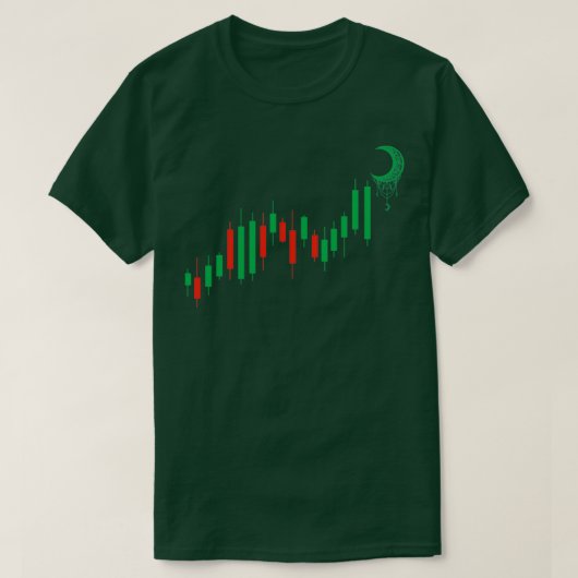 Crypto Trading Hodl Candlestick Hodler T-Shirt (Design vorne)