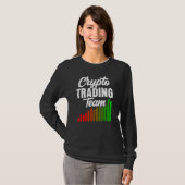 Crypto Trading Team Trader Cryptos T-Shirt (Vorne ganz)
